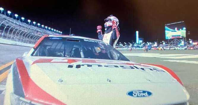 NASCAR Race Review: Harrison Burton holds off with the big Daytona summer win over Kyle Busch following a last-lap shootout on Wood Brothers Racing’s 100th win milestone