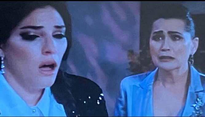 GH this week photo of Brook Lynn freaking out and furious at her mom after the news of Gio's birth parents came out.