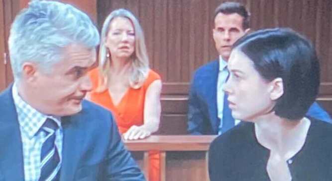 GH this week headline sees Willow shocked after Ric informed her that result sees Michael retaining full custody.