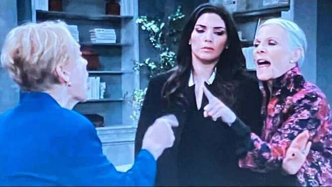 GH this week feature picture involving Ronnie v Tracy with Tracy this time kicked off the estate.