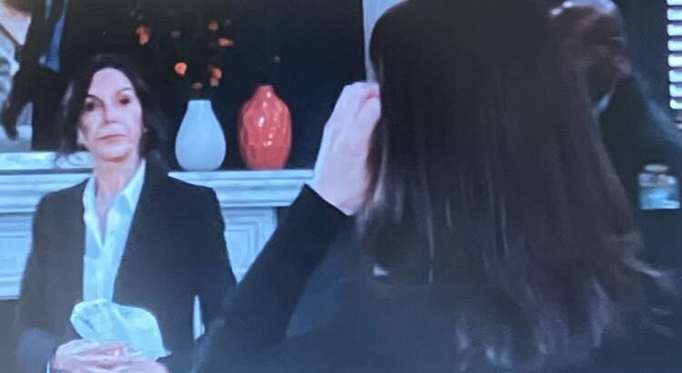 General Hospital Today's main image was Liz being taken to the PCPD by Anna after the gun was found