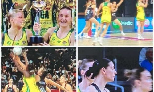 Sports News this week Australia's feature headline was Game 4 of the 2025 Constellation Cup Netball between Silver Ferns and Aussie Diamonds.