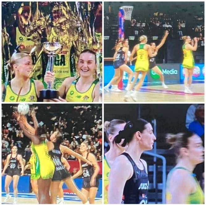 Sports News this week Australia's feature headline was Game 4 of the 2025 Constellation Cup Netball between Silver Ferns and Aussie Diamonds.