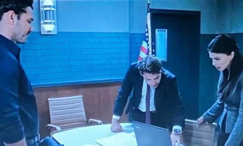 GH this week 8-12 Dec. 2025 sees Dante, Nathan and Turner reviewing new footage of Willow not far from Drew's home.