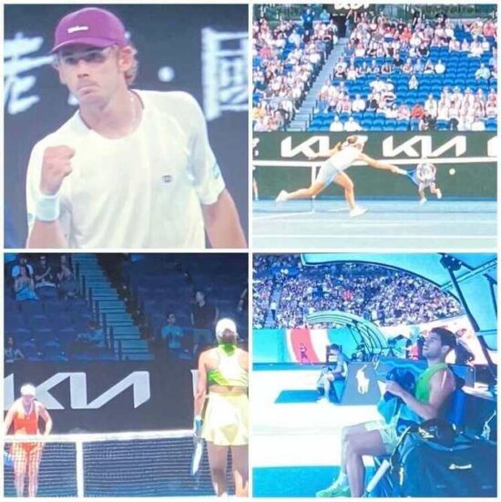 2026 Australian Open Tennis: Best of middle rounds — The Road to Finals