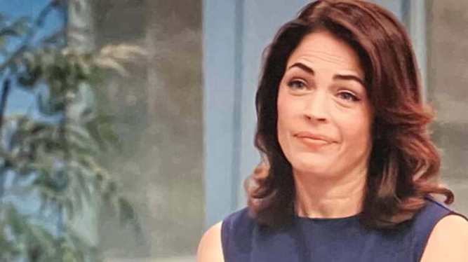 GH this week September 8-12 2025, The Britch in Britt looking on as everyone else is shocked by surprise.