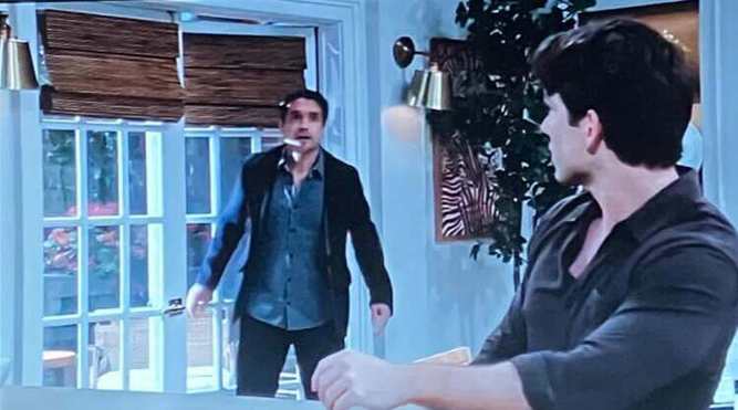 Dante sees his brother Michael in a bid to help save him from Drew's shooting.