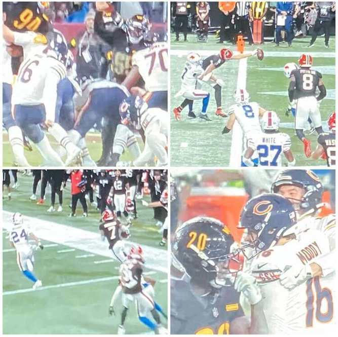 NFL's game of the week on Monday night with two games: Falcons v Bills and Bears v Commanders.