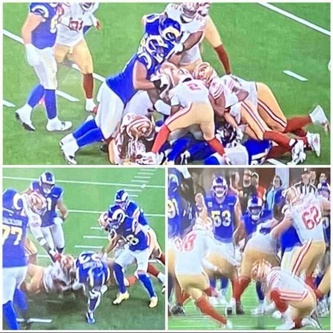 NFL Thursday Night Football game from the other day to begin October 2025: San Fran 49ers v LA Rams Part 1