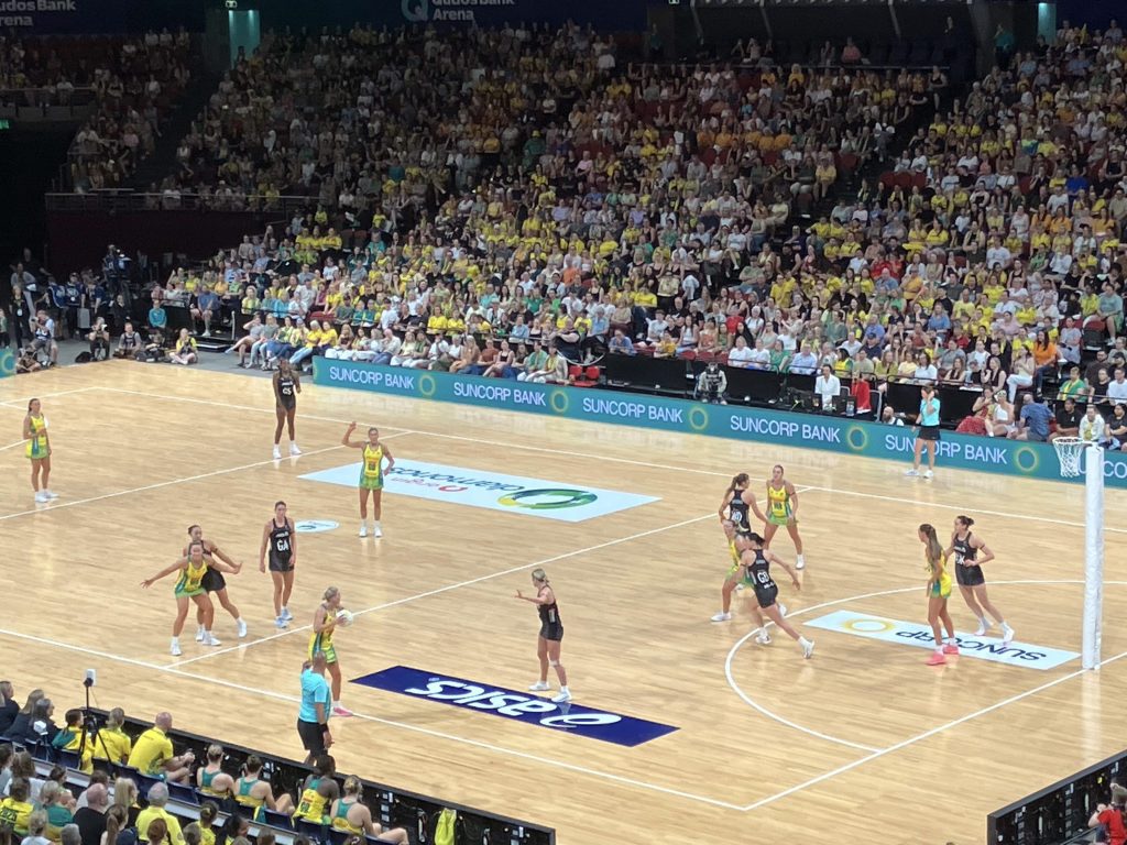 Aussie Diamonds in action also in another piece of mid-week weekly recaps log involving the Silver Ferns this time on-site.