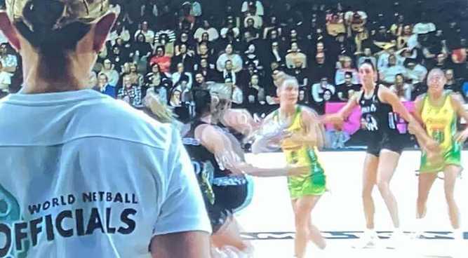 Sports News from the weekend, 27/10/25 6 Jamie-Lee Price in action for the Aussie Diamonds v Silver Ferns in Hamilton, 26th October 2025