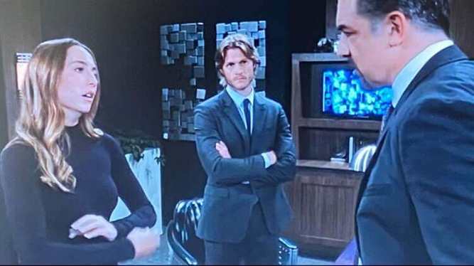 GH this week photo 3 sees Josslyn Jacks raising reservations about the next task Jack Brennan is asking her to do even if it means hurting family but damage already has cracks in it.