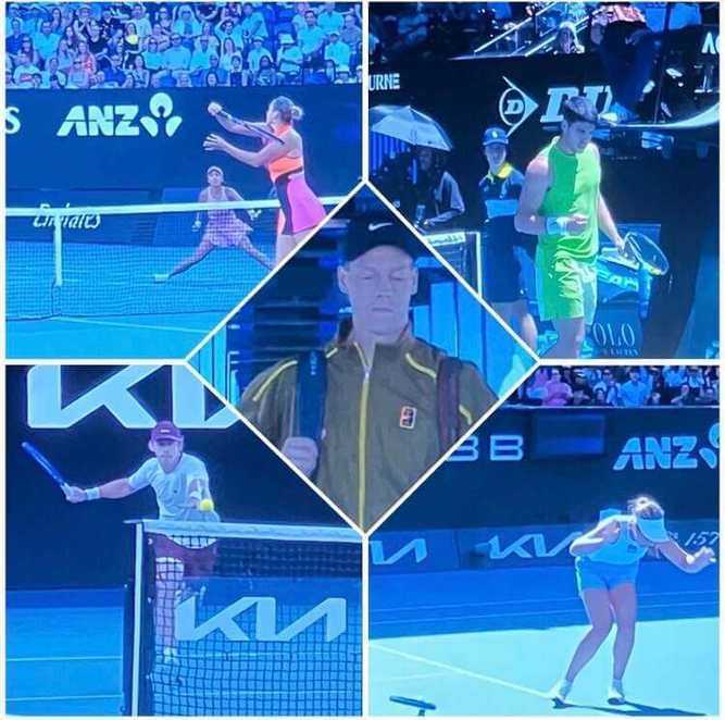 Australian Open Tennis 2026: Early Rounds feature photo from the first week’s play so far across Melbourne Park.